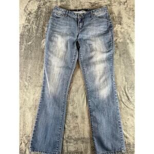 Women’s Medium Wash Nine West Straight Leg Jeans Size 8/29 Good Condition